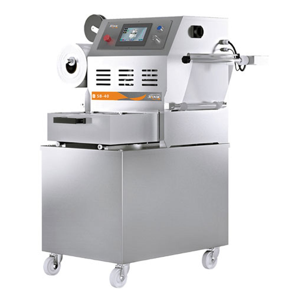 Máquina Semiautomática Seladora de Bandeja SB-40 - 220 V ou 380 V - Selovac