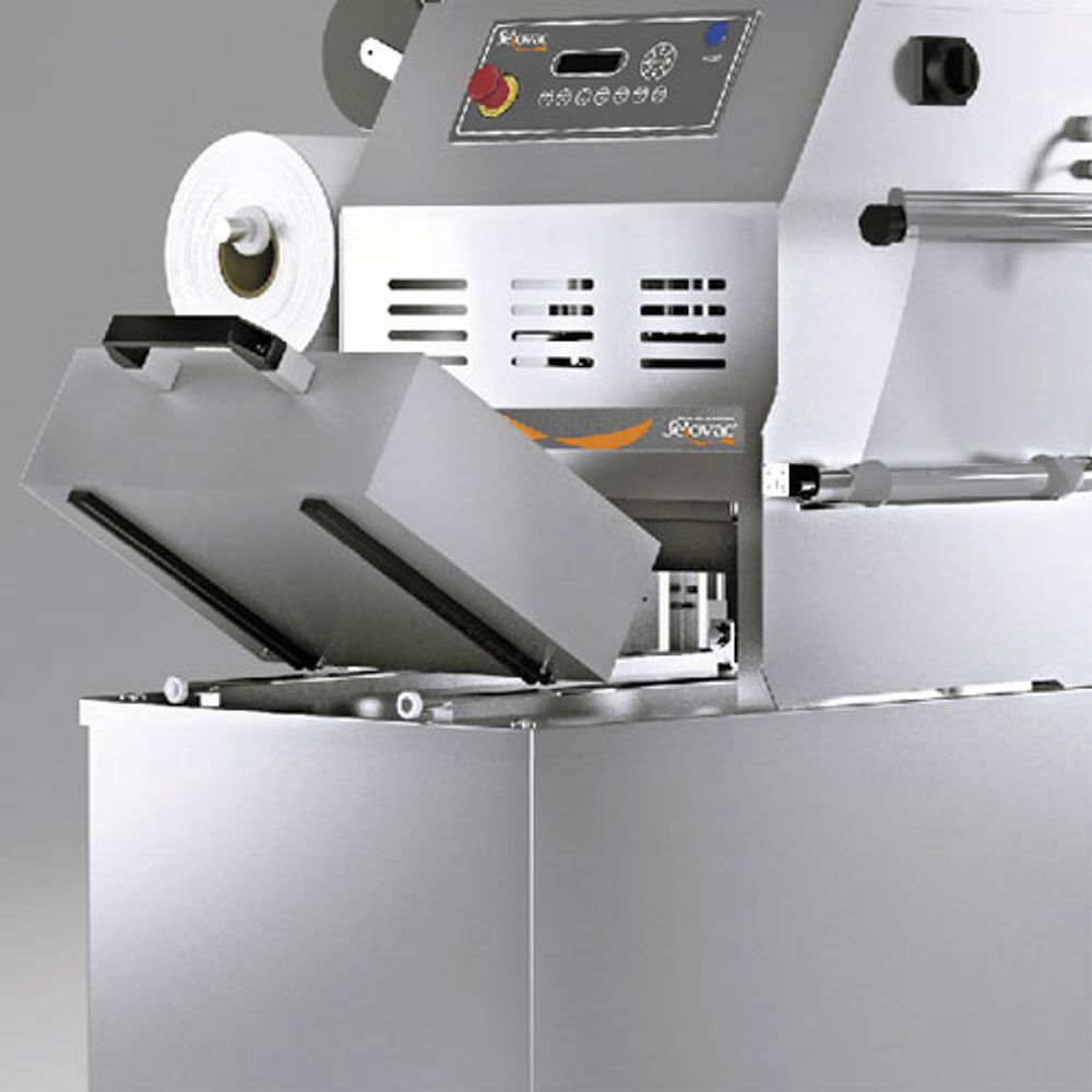 Máquina Semiautomática Seladora de Bandeja SB-40 - 220 V ou 380 V - Selovac