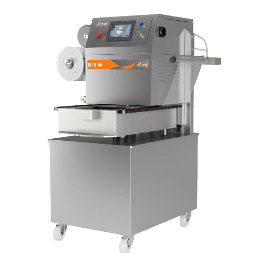 Máquina Semiautomática Seladora de Bandeja SB-60 - 220 V ou 380 V - Selovac