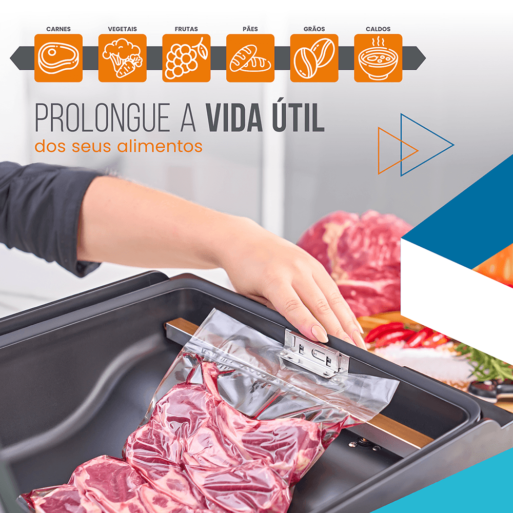 Seladora de Câmara a Vácuo LNS65 Selovac NEO