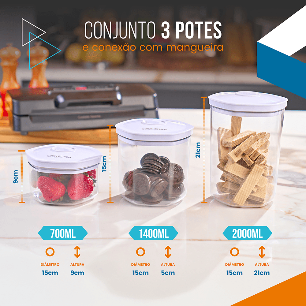 Diversos tamanhos de embalagem é Selovac